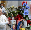 Pope asks for prayers in message from hospital